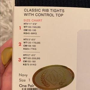 HUE Accessories - Hue Classic Rib Tights with Control Top HUE Accessories - Hue Classic Rib Tights with Control Top
